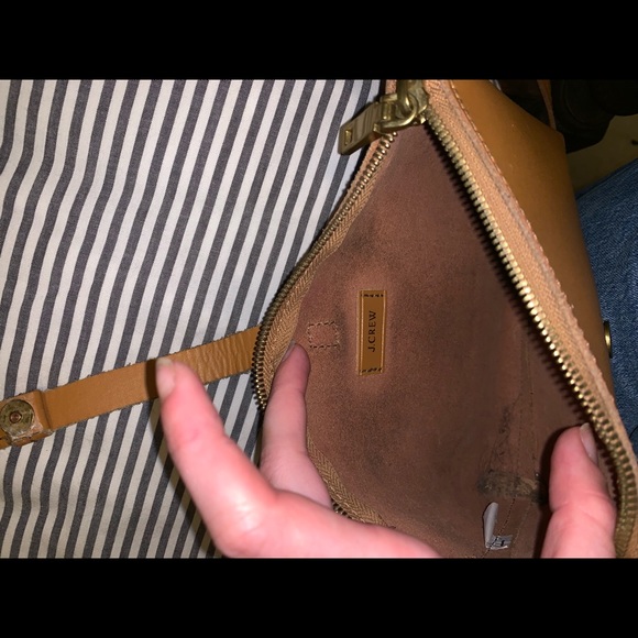 J. Crew Ryan cross body bag in color camel - Picture 3 of 3